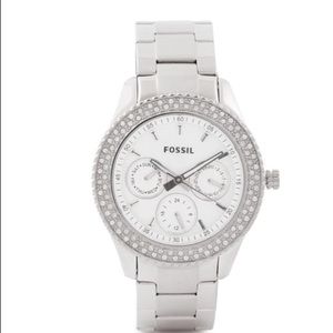 Fossil silver STELLA watch